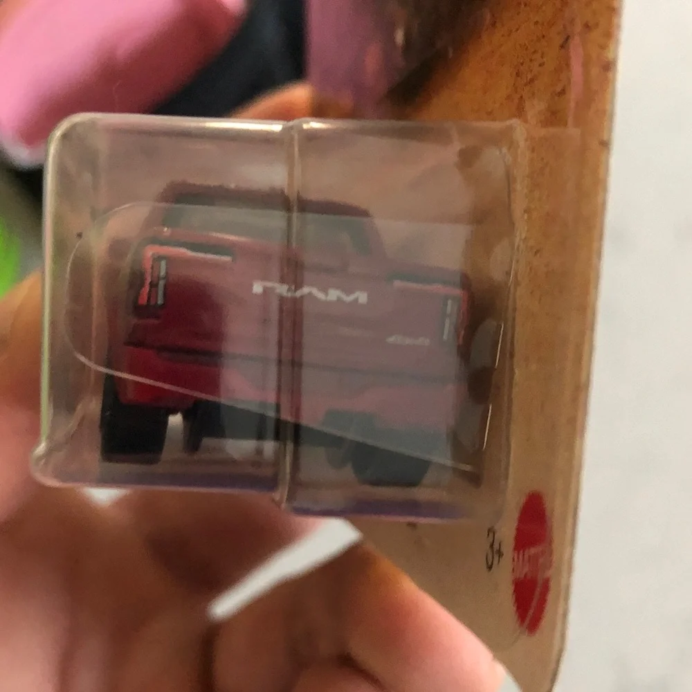 Matchbox Burgundy RAM 1500 EV Toy Truck